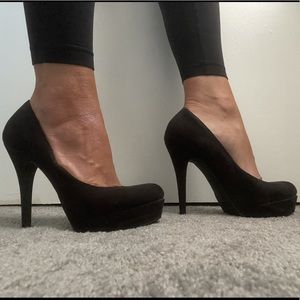 Lauren Conrad Faux Suede Heels